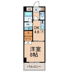 黒川駅 徒歩7分 4階の物件間取画像